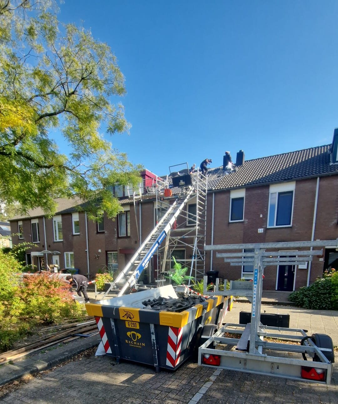 Thuisbatterij installatie