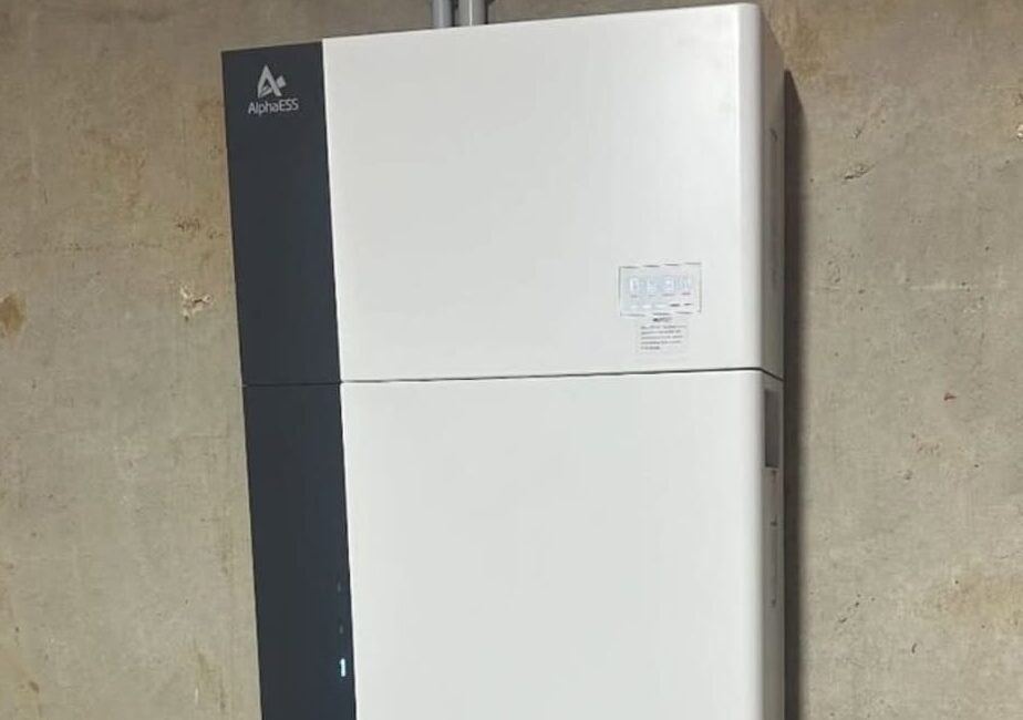 Thuisbatterij installatie